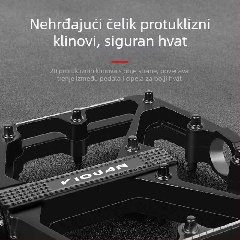 Tvornica veleprodaje pedala za planinski cestovni bicikl od aluminijske legure, neklizajuća pedala s proširenim čavlima, pribor za bicikle