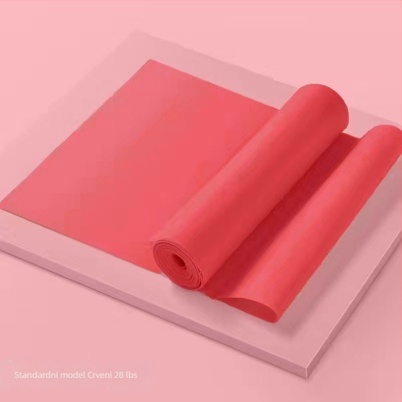 Traka za rastezanje za jogu, traka za rastezanje, fitness, traka za otpor, traka za trening, TPE ženska rastezljiva traka za otvorena ramena, 1,5 m