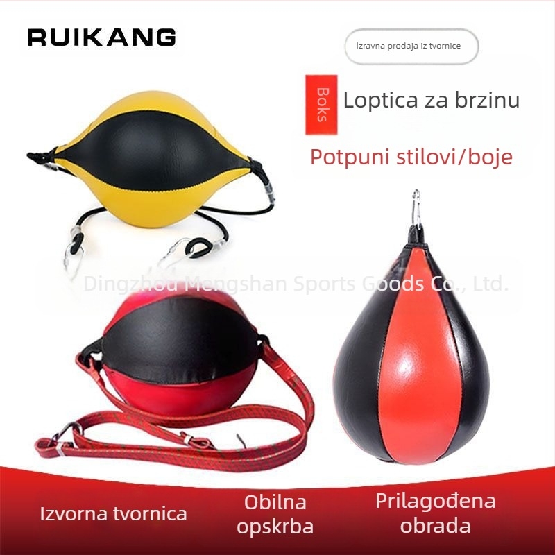 Izravna prodaja iz tvornice Boxing Speed Ball Pear Ball Sanda Taekwondo Pull Rope Speed Ball Boxing Viseća Speed Ball Pear Ball