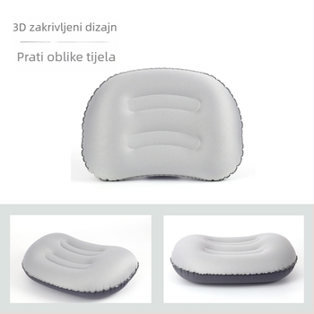 Internet slavna osoba na otvorenom kampiranje na napuhavanje jastuk putna zaštita za vrat napuhavanje jastuk lagani uredski jastuk za pauzu za ručak veleprodaja