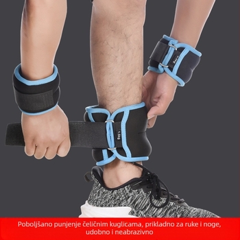 Tajice za trčanje, vreća s pijeskom, podesiva vezica, remen za ruku, sportska vreća s pijeskom, nevidljiva fitness oprema za nošenje utega, studentsko trčanje