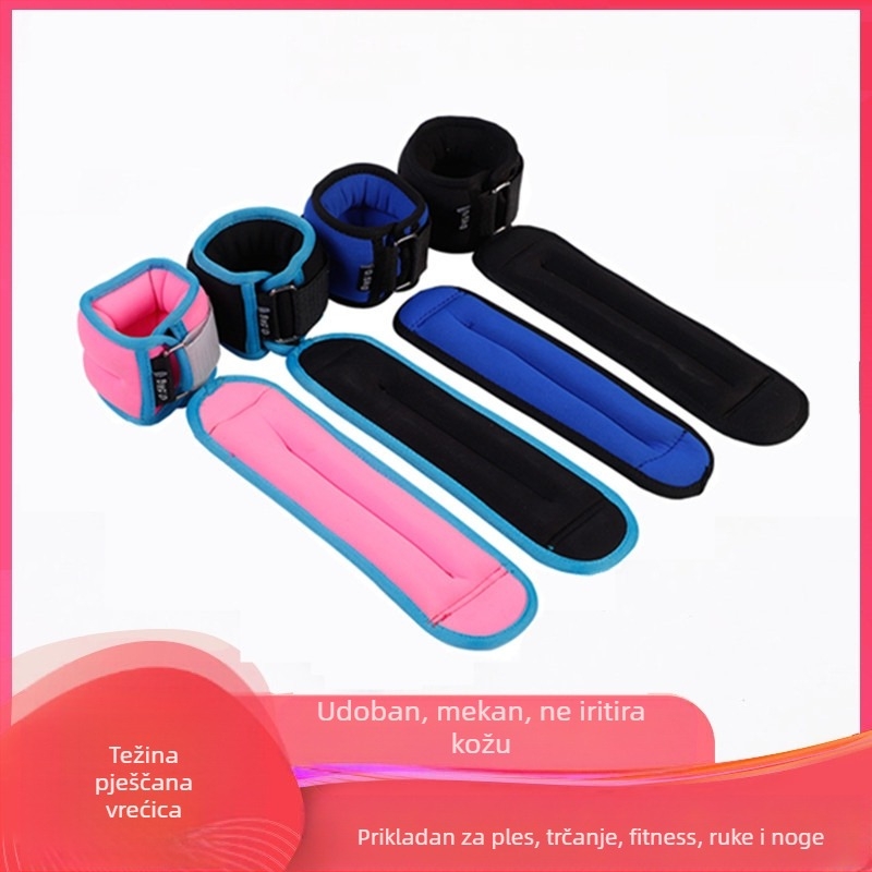 Tajice za trčanje, vreća s pijeskom, podesiva vezica, remen za ruku, sportska vreća s pijeskom, nevidljiva fitness oprema za nošenje utega, studentsko trčanje