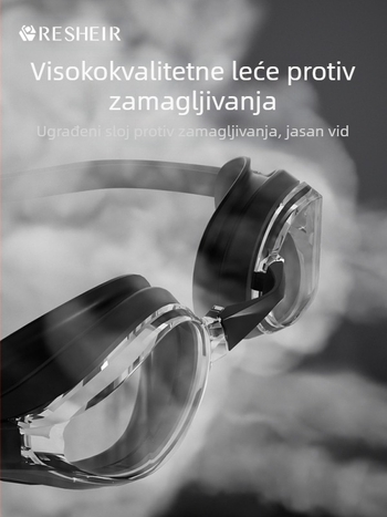 Nove trkaće naočale za odrasle, mali okvir, vodootporne, protiv zamagljivanja, profesionalne za trening, muške i ženske, s premazom, HD trkaće naočale za plivanje