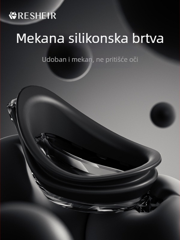 Nove trkaće naočale za odrasle, mali okvir, vodootporne, protiv zamagljivanja, profesionalne za trening, muške i ženske, s premazom, HD trkaće naočale za plivanje