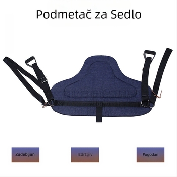 Podloga za jahanje s pedalom, Battleback jastučić od pamučnog trapera, prozračna, upija znoj, ladica za jahanje, Horse Factory