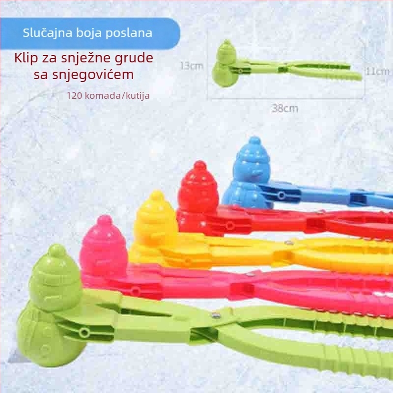 Štipaljka za grudanje, igranje u pijesku i vodi, dječje zimske igračke za van, štipaljka za bebe, interaktivni alat za grudanje