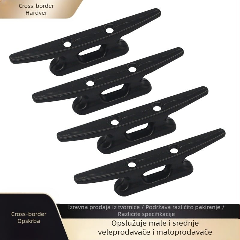 4 pakiranja, set jedriličarskih bitvi, laganih ravnih rogova, užeta za vuču, jahte, ekskluzivno za prekograničnu upotrebu