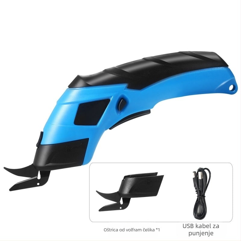 Električne škare, ručne škare za rezanje tkanine, artefakti za rezanje, odjeća, karton, tepih, koža, tkanina, mali stroj za rezanje tkanine