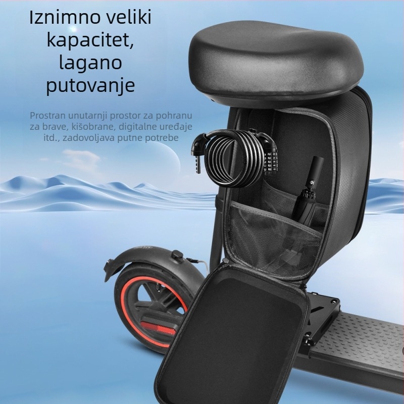 Novo, pogodno za Xiaomi M365/Pro razne električne skutere, modificirano sjedalo, torba velikog kapaciteta, uklonjiva