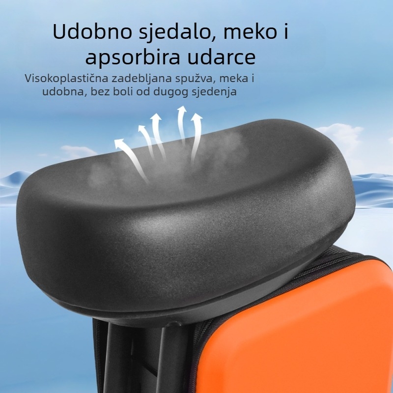 Novo, pogodno za Xiaomi M365/Pro razne električne skutere, modificirano sjedalo, torba velikog kapaciteta, uklonjiva