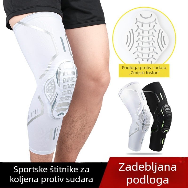 Navlaka za koljeno s ćelastim punjenjem, kompresijski i topli sportski štitnik za košarku, nogomet, planinarenje i vožnju