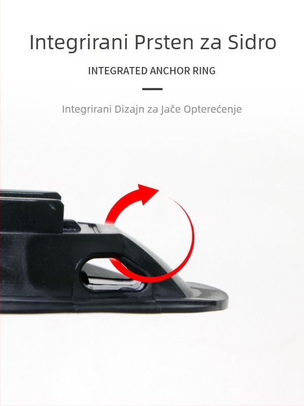 Nosač sportske kamere za veslanje s kopčom, daska za veslanje na surfanju, ojačana PVC baza, okvir za pričvršćivanje vanjskog snimača