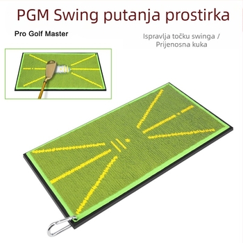 PGM golfska podloga za golf, staza za početnike, detekcija tragova udaraca, podloga za vježbanje zamaha