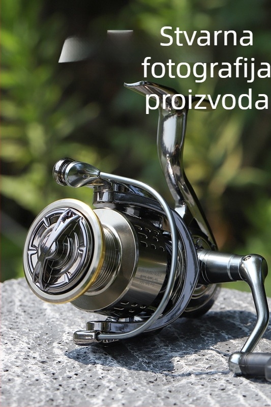 Rola za ribolov s metalnom čašicom za varalice, opće namjene, galvanizirani štap za varalice, kotač za predenje, morski štap za ribolov, kotač za strunu, ribolovna oprema, veleprodaja štapova, kotač