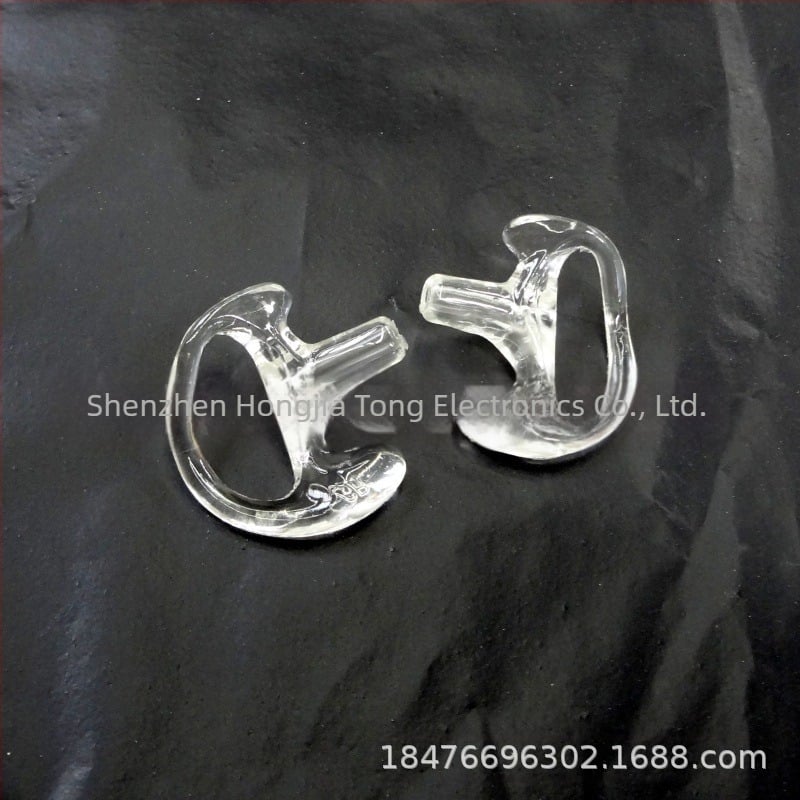 Pribor za zračne cijevi, kuka za uho, voki-toki, slušalice za mobilne telefone, silikonski meki čepići za uši, trokutasti stalak za uši u obliku slova D