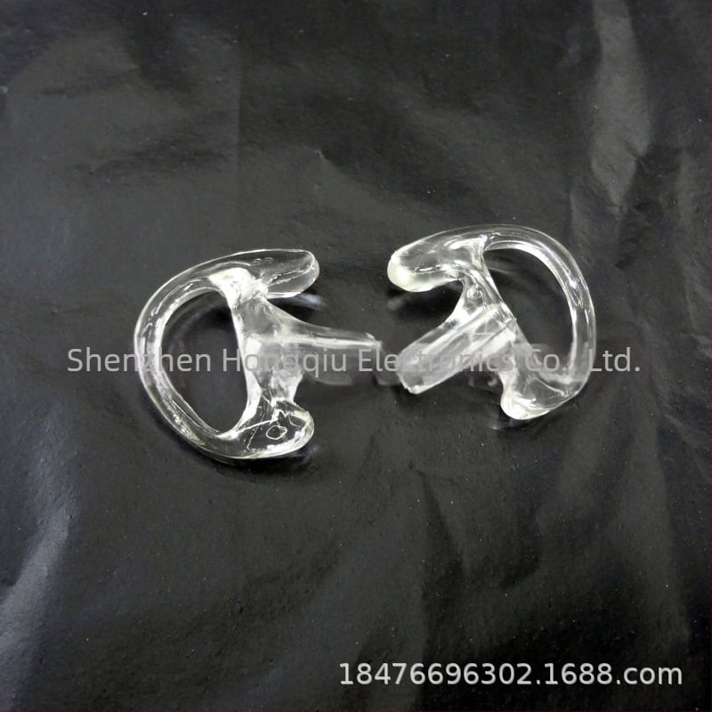 Pribor za zračne cijevi, kuka za uho, voki-toki, slušalice za mobilne telefone, silikonski meki čepići za uši, trokutasti stalak za uši u obliku slova D