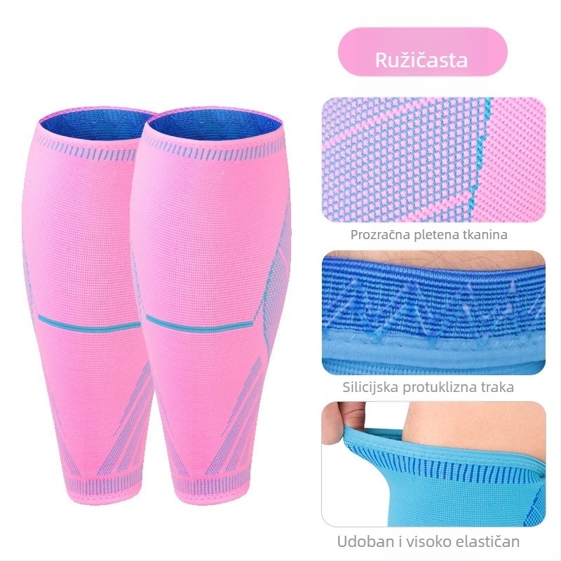 Veleprodaja trčanje sportska zaštita za tele pletena kompresijska zaštita za tele trening košarka nogomet badminton planinarenje zaštita za noge