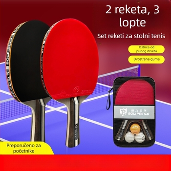 Tvornički novi Boli Prince dječji interaktivni reket za roditelje i djecu za unutarnju upotrebu, veleprodajni reket za početnike s 2 i 3 loptice