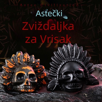 Igračka za dekompresiju okarinom, zviždaljka za poziv duha, zviždaljka za Noć vještica, aztečka zviždaljka za smrt, demonska horor vrisak, flauta, zabava