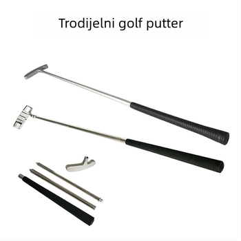 Foli Izravna opskrba tvornicom Golf Putter za početnike Aluminijska legura Kombinirani putter s tri dijela za vježbanje Putter