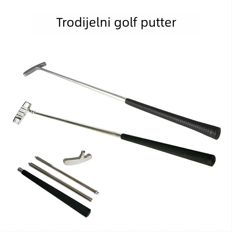 Foli Izravna opskrba tvornicom Golf Putter za početnike Aluminijska legura Kombinirani putter s tri dijela za vježbanje Putter