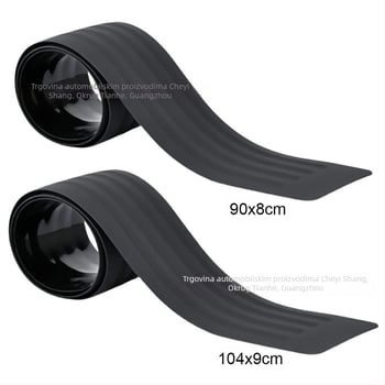 Univerzalna zaštitna traka za prtljažnik automobila, naljepnica protiv gaženja, zaštitna traka za vrata stražnjeg dijela, traka protiv ogrebotina na vratima, zaštita od sudara
