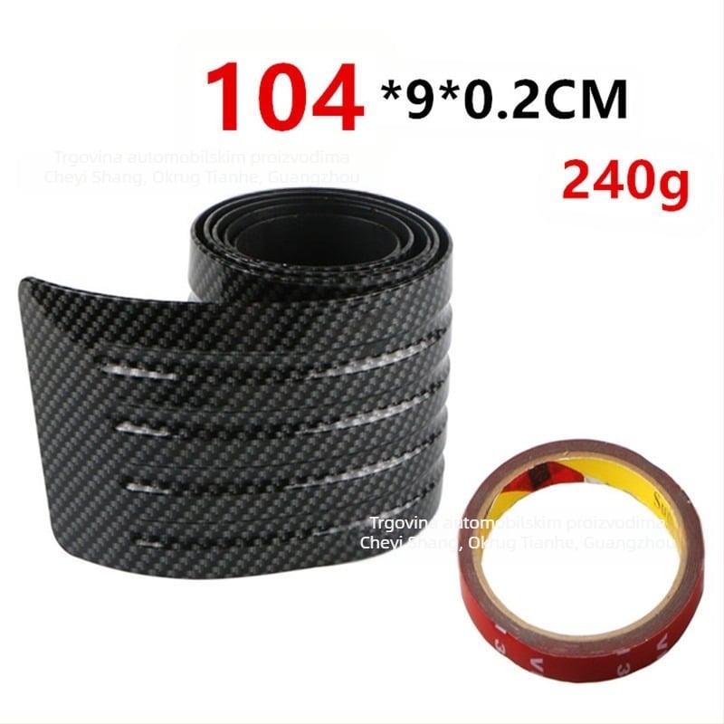 Univerzalna zaštitna traka za prtljažnik automobila, naljepnica protiv gaženja, zaštitna traka za vrata stražnjeg dijela, traka protiv ogrebotina na vratima, zaštita od sudara