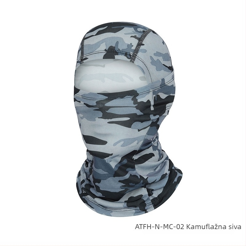 Ruidong Amazon prekogranična zaštita od sunca, leteća tigrasta kapa, sportska balaklava, biciklistička kapuljača, brzosušeća prozračna maska