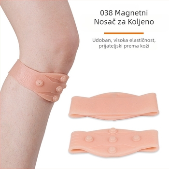 sebs magnetna čašica za koljeno za vožnju na otvorenom, mekana košarkaška zaštitna oprema koja apsorbira udarce, pritisak, sportska čašica za koljeno s čašicom za koljeno