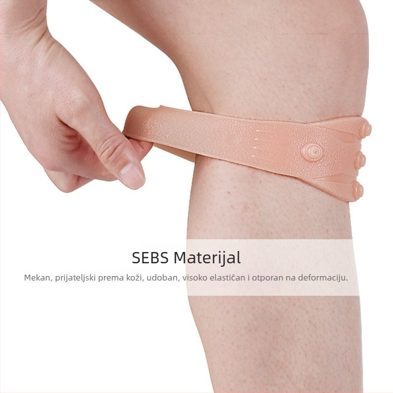 sebs magnetna čašica za koljeno za vožnju na otvorenom, mekana košarkaška zaštitna oprema koja apsorbira udarce, pritisak, sportska čašica za koljeno s čašicom za koljeno