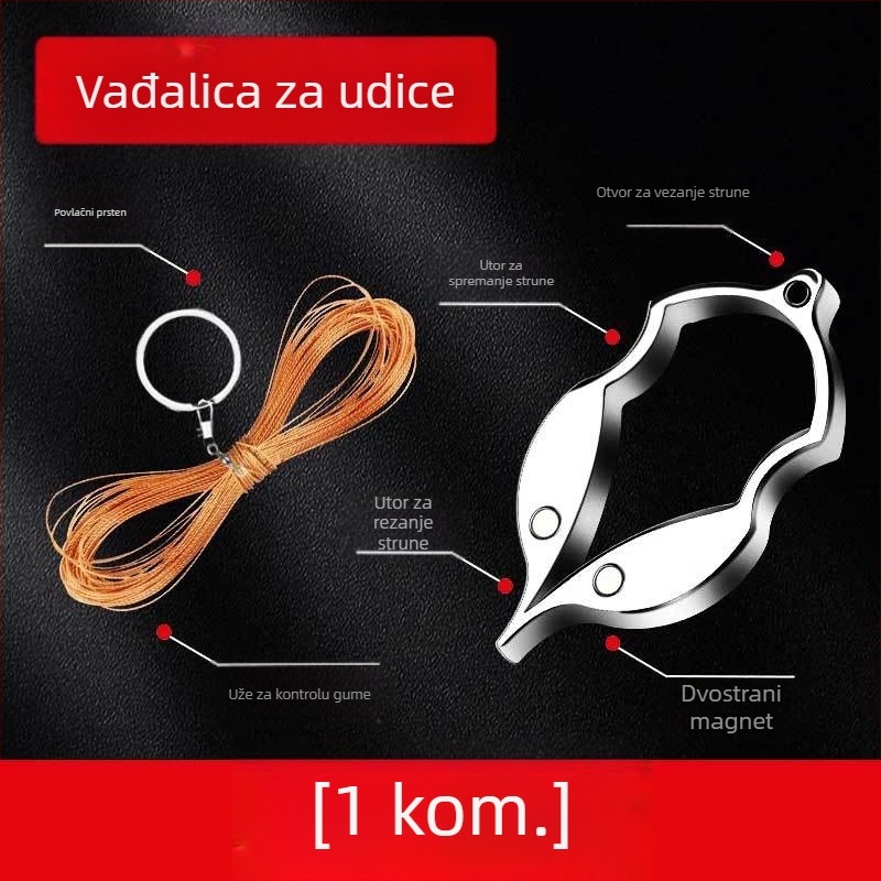 Alat za uklanjanje udice, sprječavanje zaplatanja na dnu i uređaj za spašavanje linije