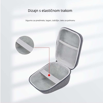 Torba za pohranu sfigmomanometra Eva prikladna je za Omron elektronički mjerač krvnog tlaka, zaštitnu kutiju za mjerenje, prijenosnu torbicu otpornu na udarce.