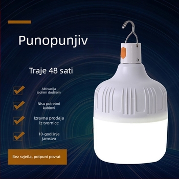 Nestanak struje, hitna rasvjeta za noćni štand na tržnici, žarulja za punjenje mobitela, kućna energetski učinkovita rasvjeta za štandove za kampiranje, super svijetla LED žarulja.
