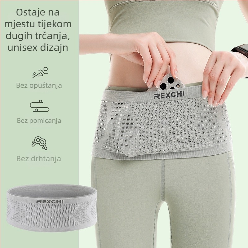 Nova sportska torba za struk, velikog kapaciteta, za tipke mobitela za muškarce i žene, za trčanje i jahanje na otvorenom, višenamjenska, prozračna, neklizajuća