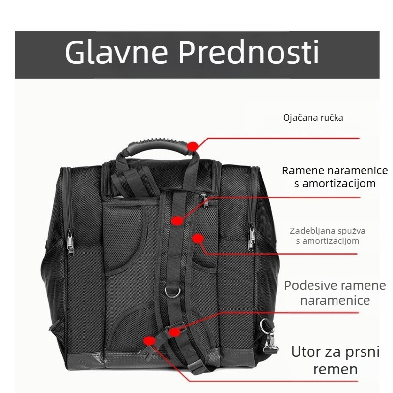 torba za skijaške cipele skijaški višenamjenski vodootporni ruksak skijaška torba torba za kacigu