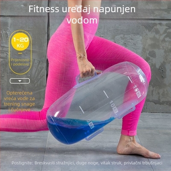 Nova višenamjenska vreća za energetsku snagu s utezima, podesiva vreća za vodu, prijenosna vreća za ubrizgavanje vode, energetski stupac, prozirna vreća za dizanje utega