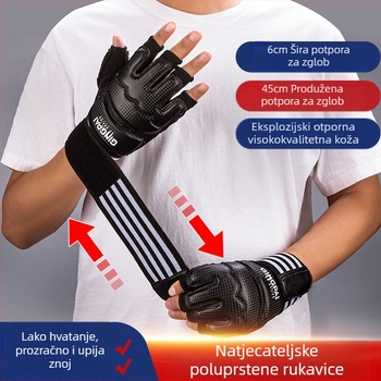 Rukavice za MMA borbe s pola prsta za odrasle i djecu, vreća s pijeskom za trening, UFC profesionalne boksačke rukavice s pola prsta