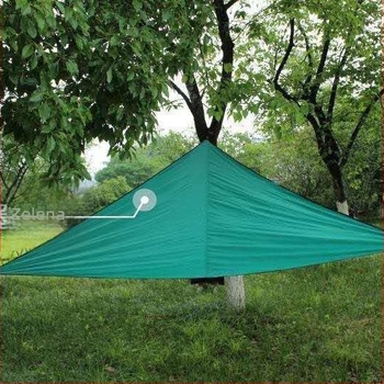 Vanjska tenda trokutasta nadstrešnica za kampiranje, UV zaštita, vodootporna, suncobran, šator za plažu, suncobran, otporan na kišu