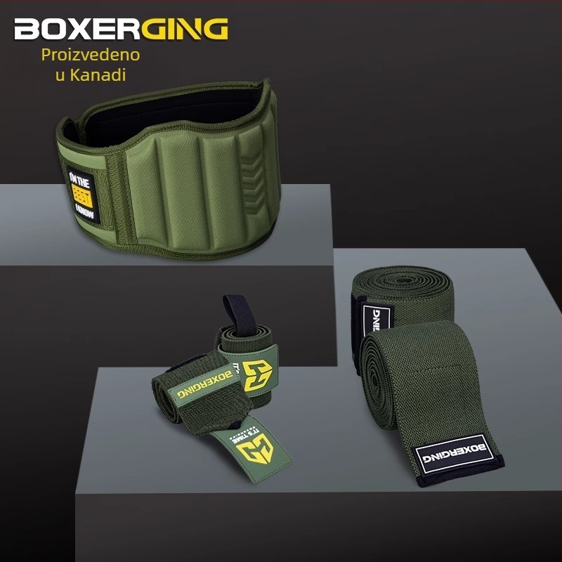 Fitness pojas za čučanj, pojas za snažno povlačenje, muški štitnik za zglobove, štitnik za koljena, štitnik za laktove, štitnik za dizanje utega, kombinirano odijelo