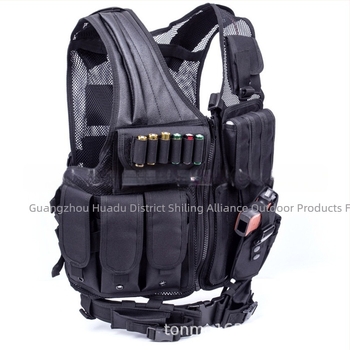 Taktički prsluk za trening Prava osoba Oprema za CS igre Najlonski mrežasti prsluk Taktički zaštitni prsluk za terenske avanture