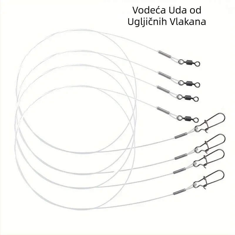 Ugljična linija podprednja žica protiv ugriza žica vezana gotov proizvod s okretnim klinom spojni odijelo veleprodaja