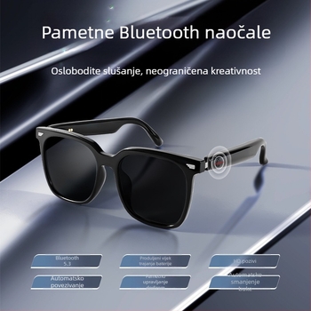 Nove pametne Bluetooth naočale GS01, slušanje glazbe, pozivi, vožnja, navigacija, UV zaštita, polarizirane, udobne za nošenje