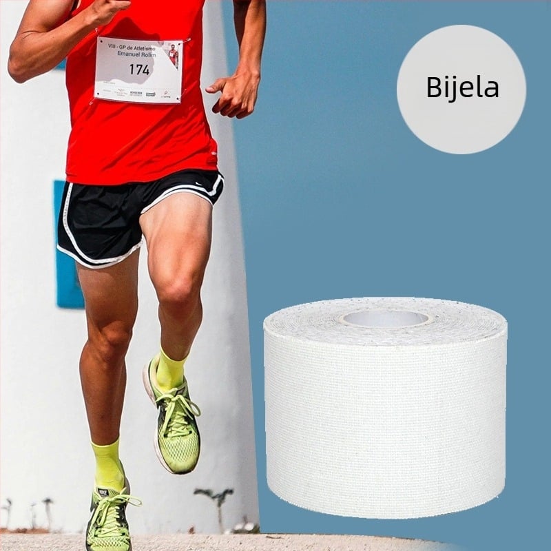 Prekogranični flaster za mišiće, sportska traka, flaster za mišiće, sportski zavoj, kineziološki flaster, štitnici za koljena, elastični zavoj, flaster za prsa