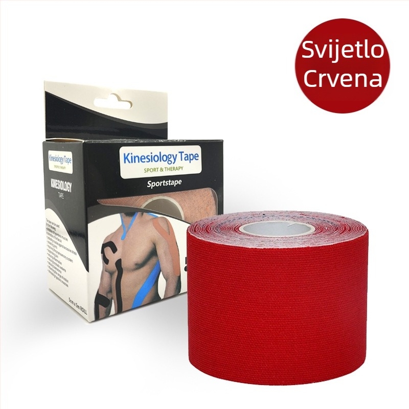 Prekogranični flaster za mišiće, sportska traka, flaster za mišiće, sportski zavoj, kineziološki flaster, štitnici za koljena, elastični zavoj, flaster za prsa