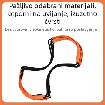 Višenamjenske sportske osjetljive ljestve, leptir, okretne ljestve, dječje fitness fiksne ljestve, ljestve od užeta za trening nogometa