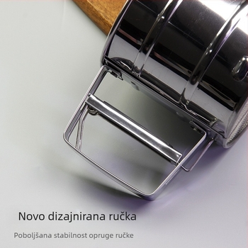 Sito od nehrđajućeg čelika za brašno, filter za sito, tvornica sita od nehrđajućeg čelika s okruglim rupama, željezno sito za brašno