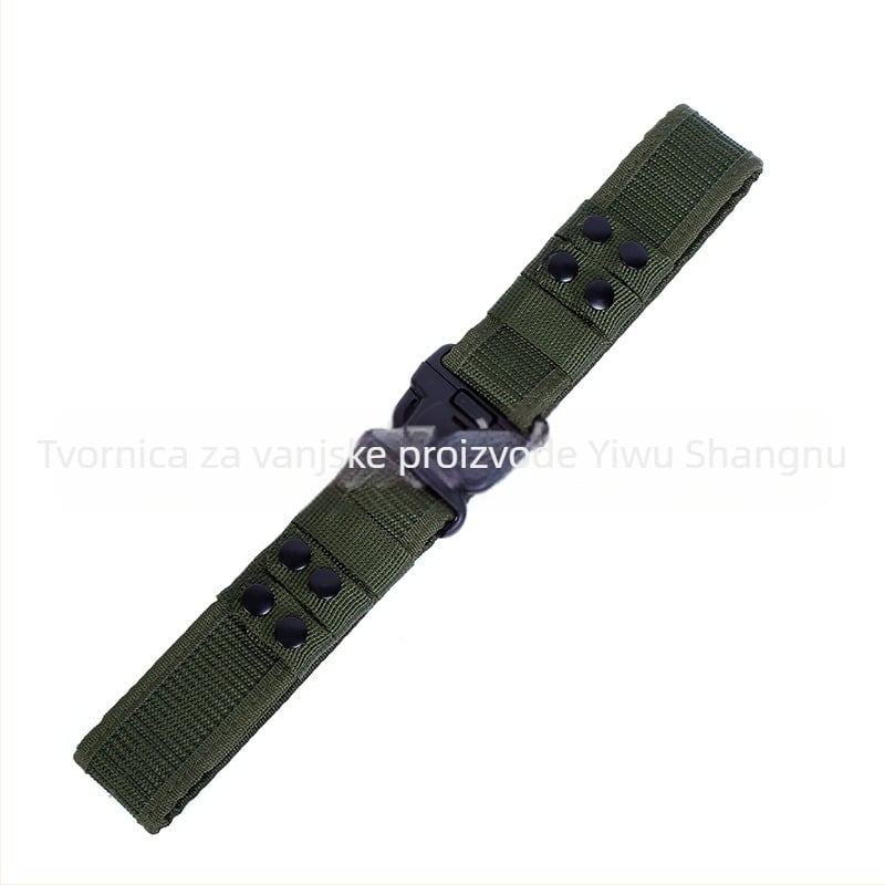 Vanjski pojas od polipropilenskog platna s čičkom Aliexpress Temu Popularni pojas s plastičnom kopčom za prekogranični taktički pojas