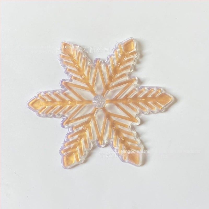 Za prekogranične naljepnice, nove vanjske naljepnice za snowboard s pahuljicama, protuklizne, uvozni materijal, prostirka za dasku otporna na habanje