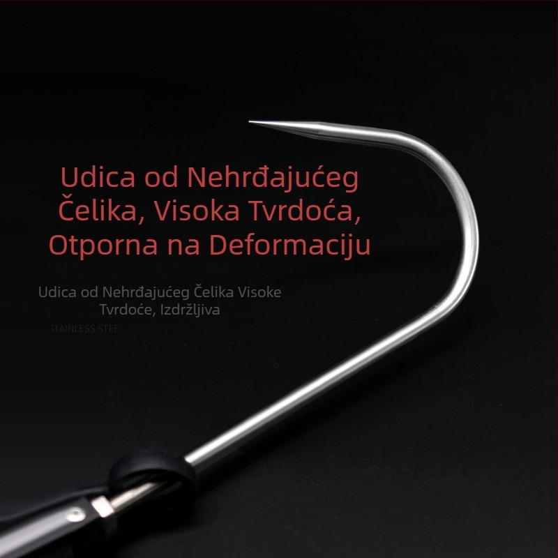 Sanle aluminijska legura sklopiva udica za ribu sidro udica za ribu morski ribolov brod za ribolov na ledu teleskopska kontrola oprema za glačanje ribe