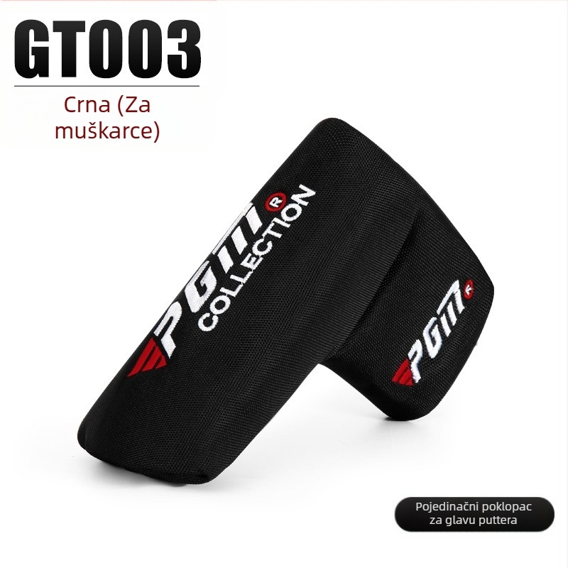 PGM novi poklopac glave golf palice, zaštitna navlaka za potisku šipke za muškarce i žene, najlonska tkanina, otporna na ogrebotine, otporna na habanje